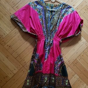 African Dashiki Dress from Kenya - unworn